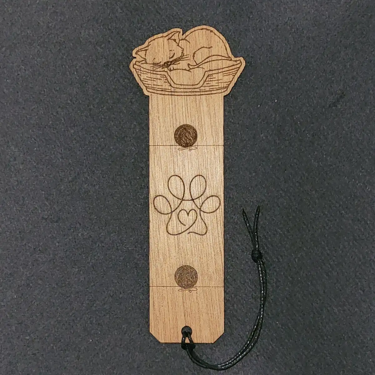 marque-page dans un panier