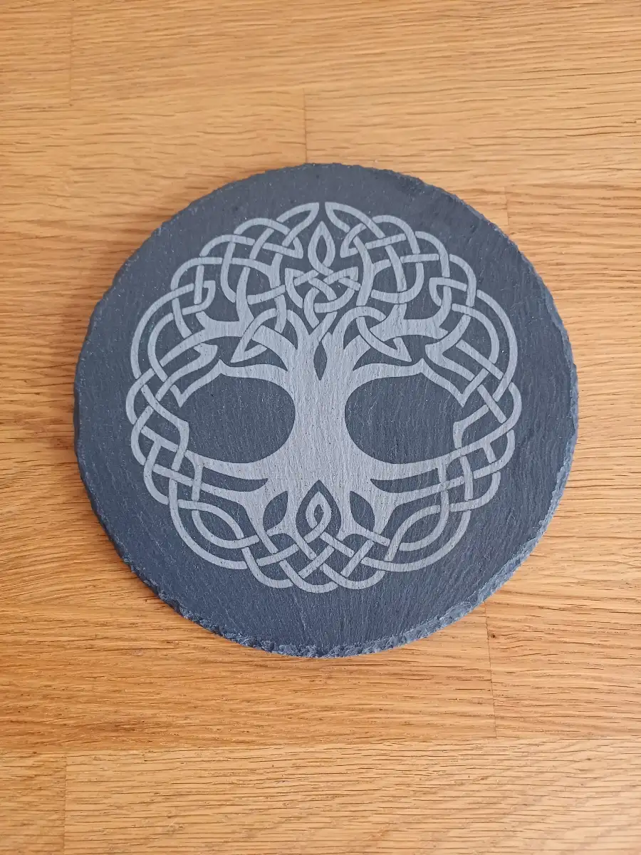 Dessous de plat en ardoise viking