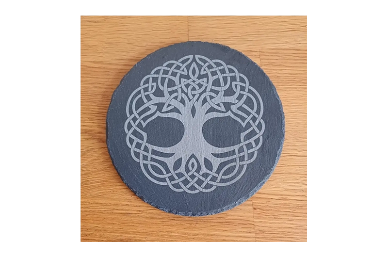 Dessous de plat en ardoise viking